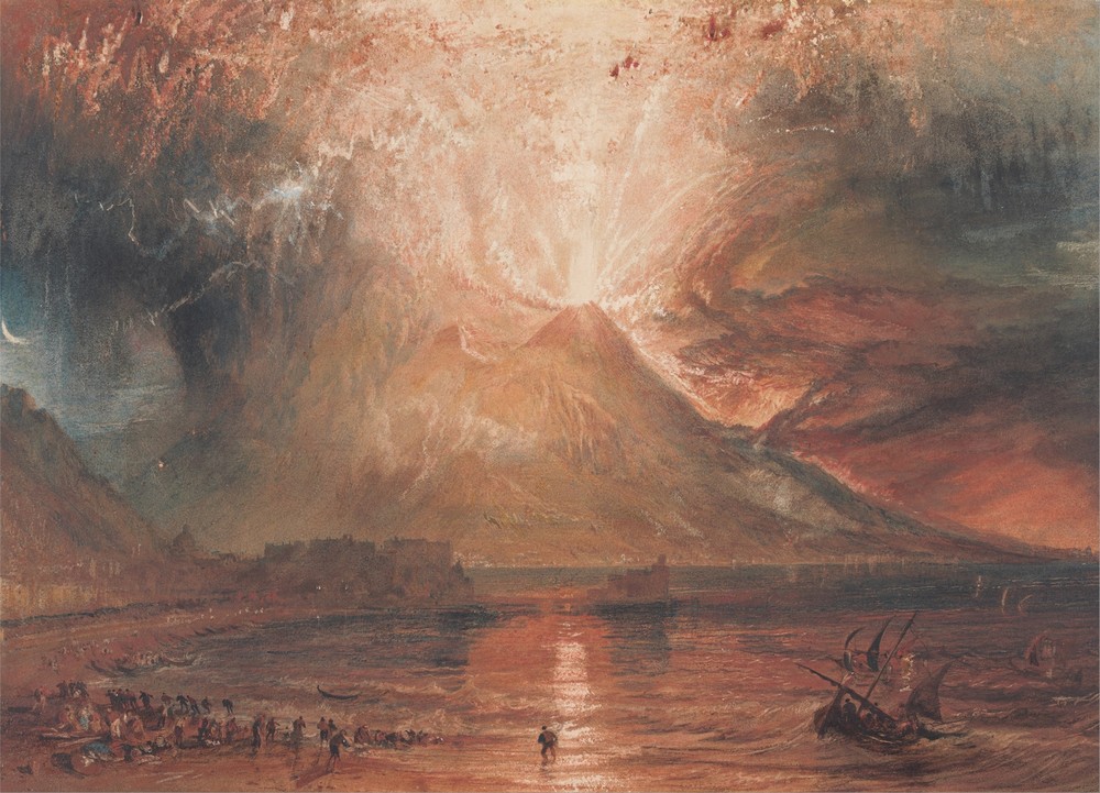 Vesuvius in Eruption (between 1817 and 1820)