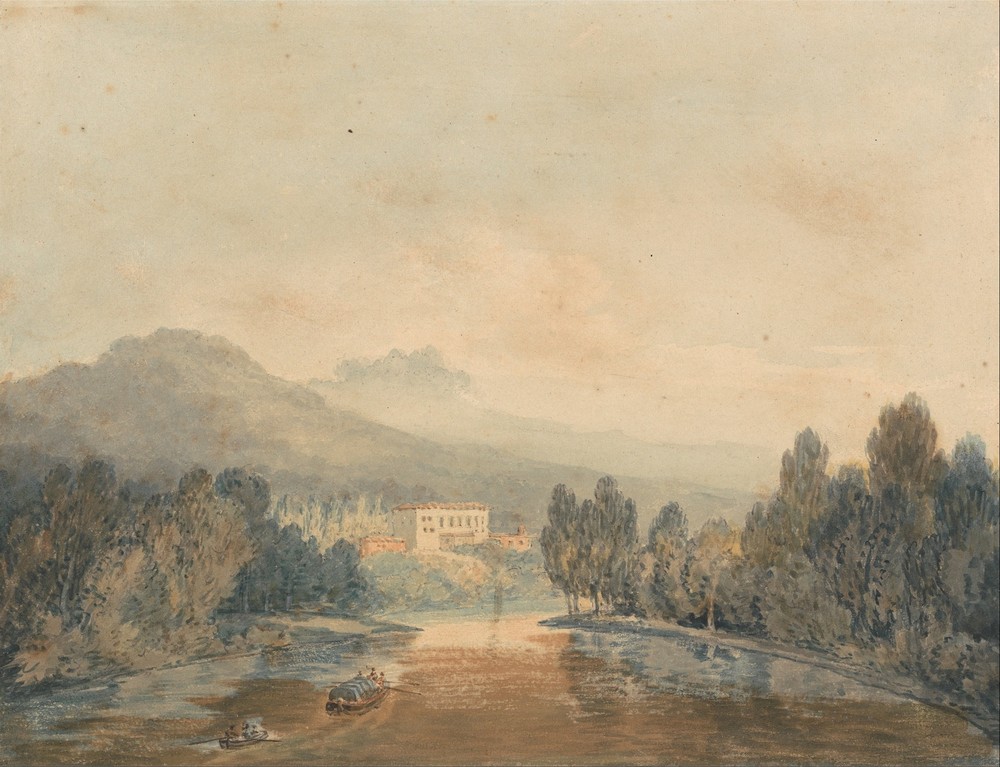 Villa Salviati on the Arno (between 1796 and 1797)