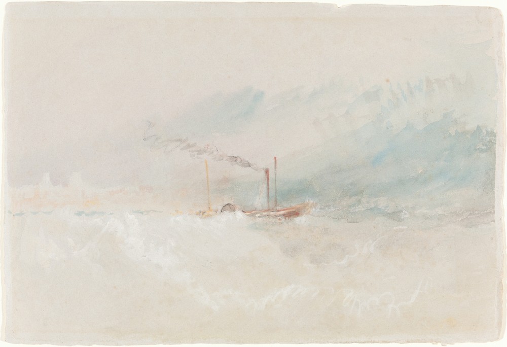 A Packet Boat off Dover (c. 1836)