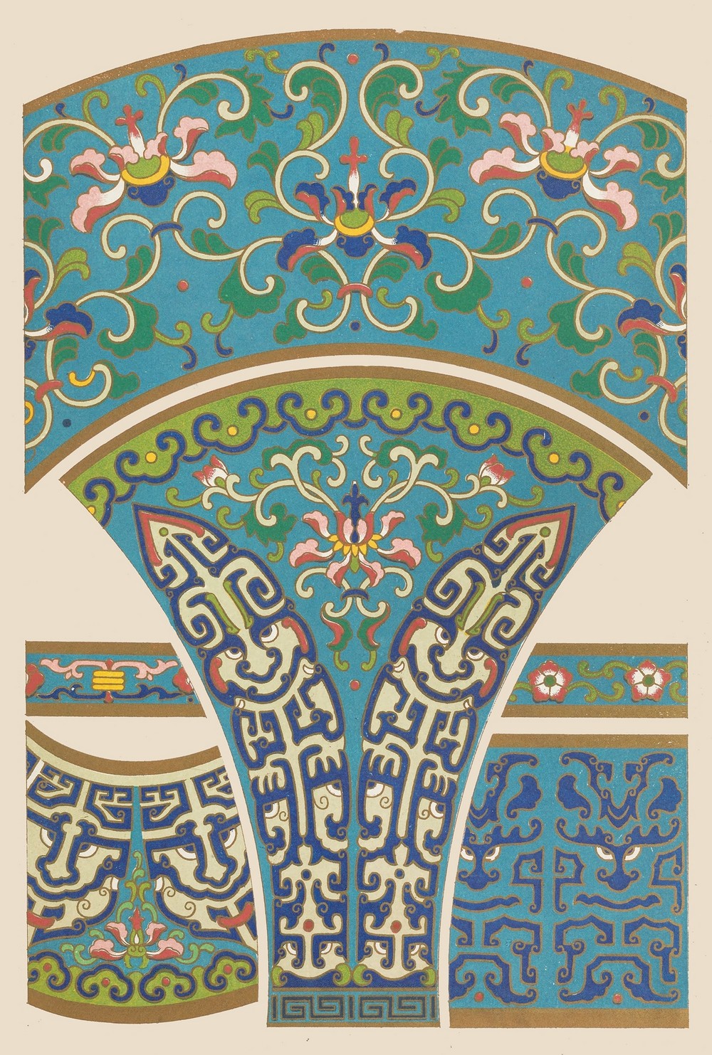 Examples of Chinese ornament, Pl.28