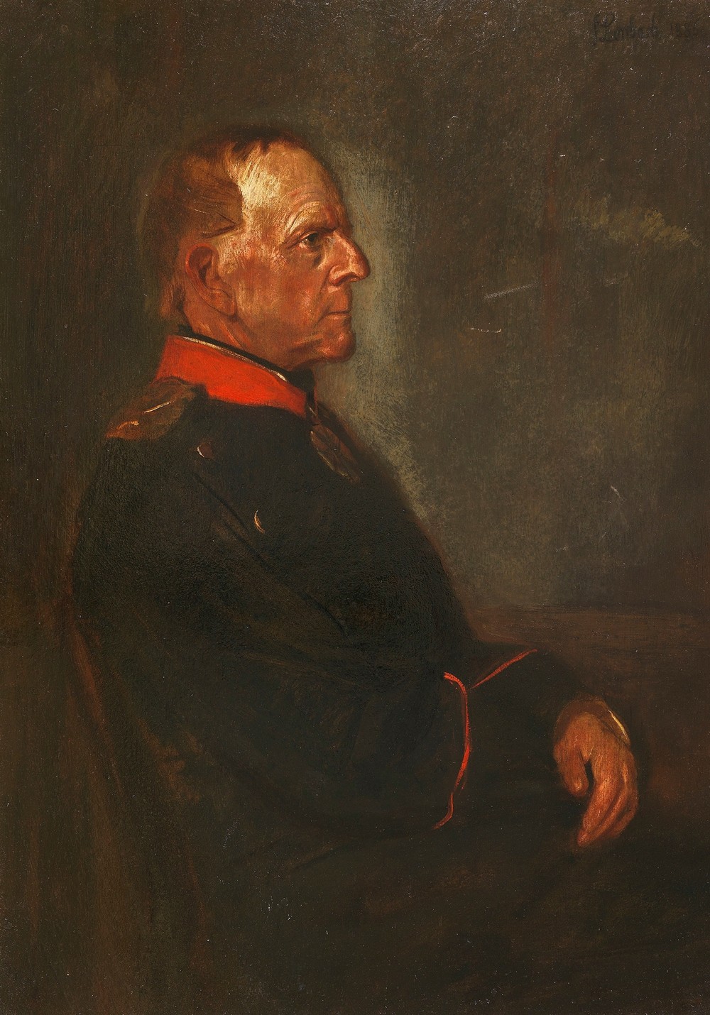 Porträt Helmut Graf von Moltke