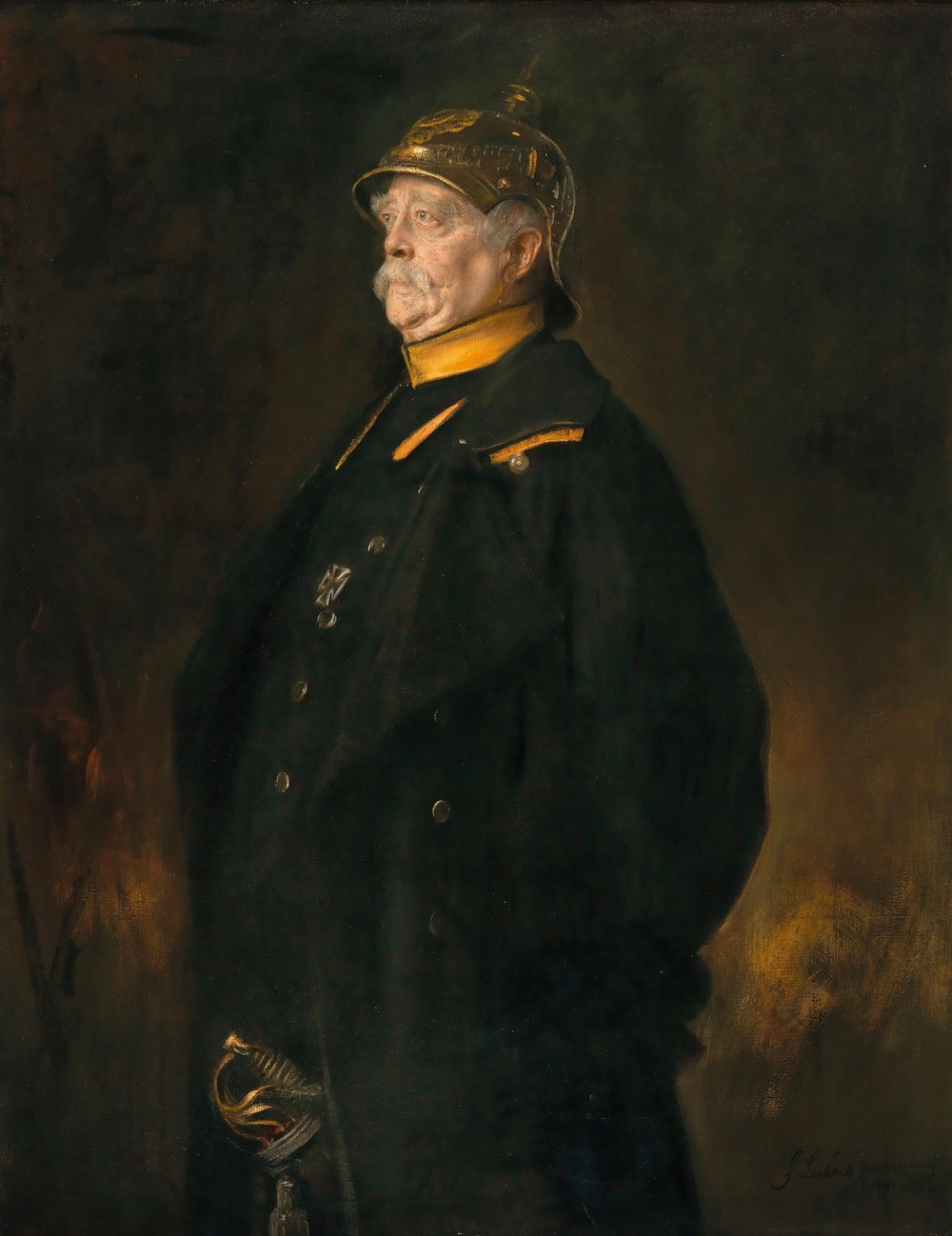 Portrait of Prince Otto von Bismarck (1815-1898)