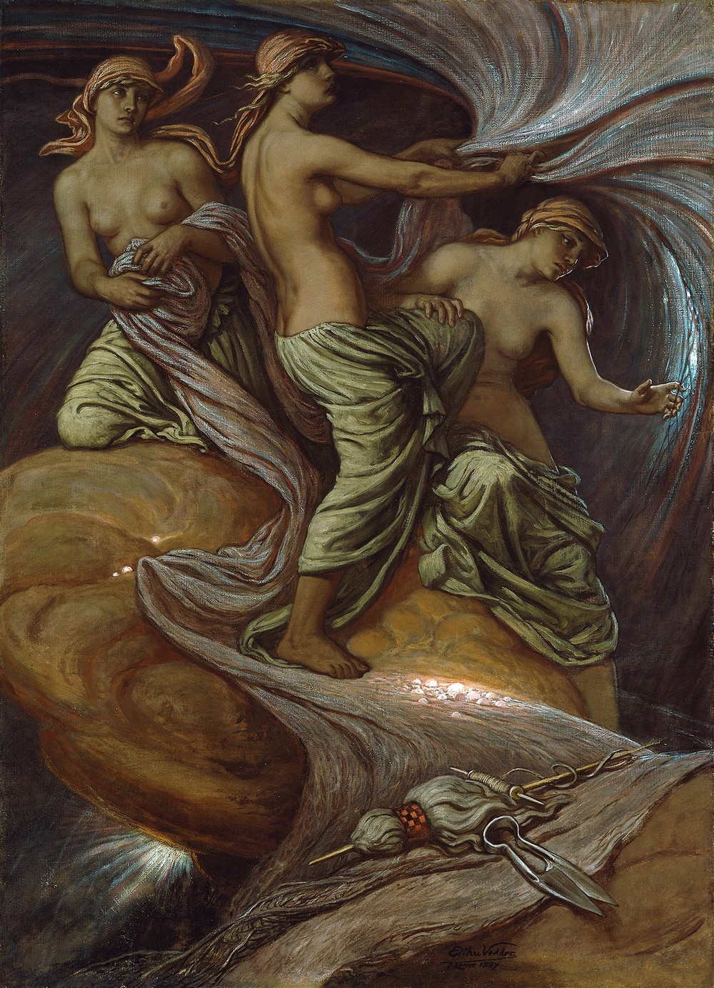 The Fates Gathering in The Stars