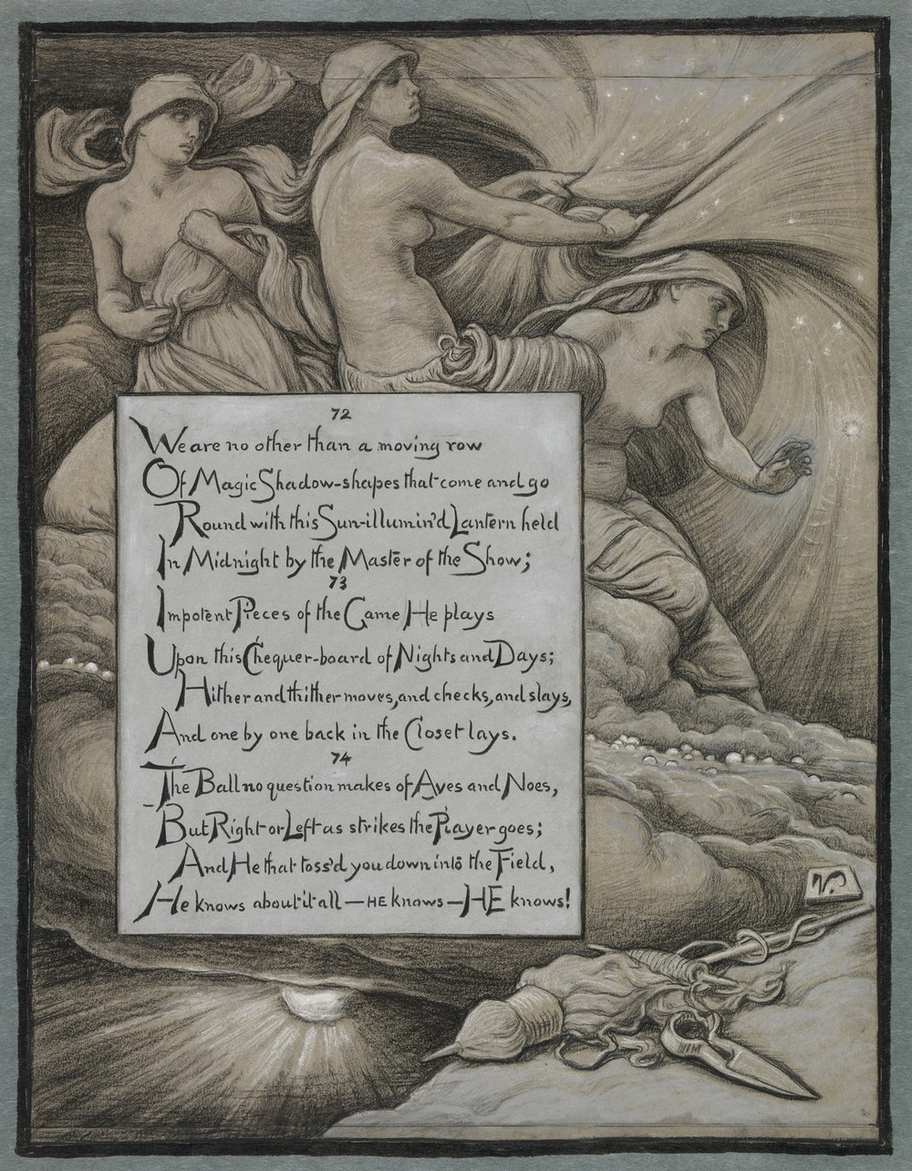 The Fates Gathering in the Stars
