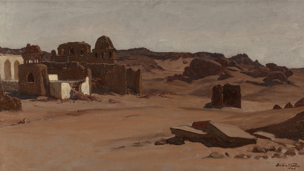 Modern Tombs, Aswan, Egypt (circa 1890)