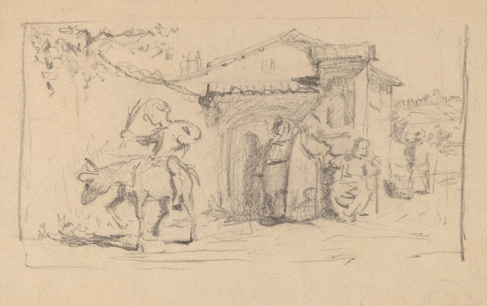 Son and Donkey (c. 1859)