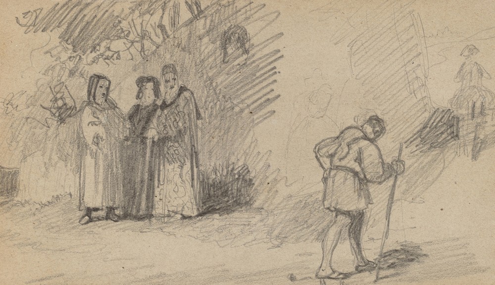 Son and the Donkey (c. 1859)