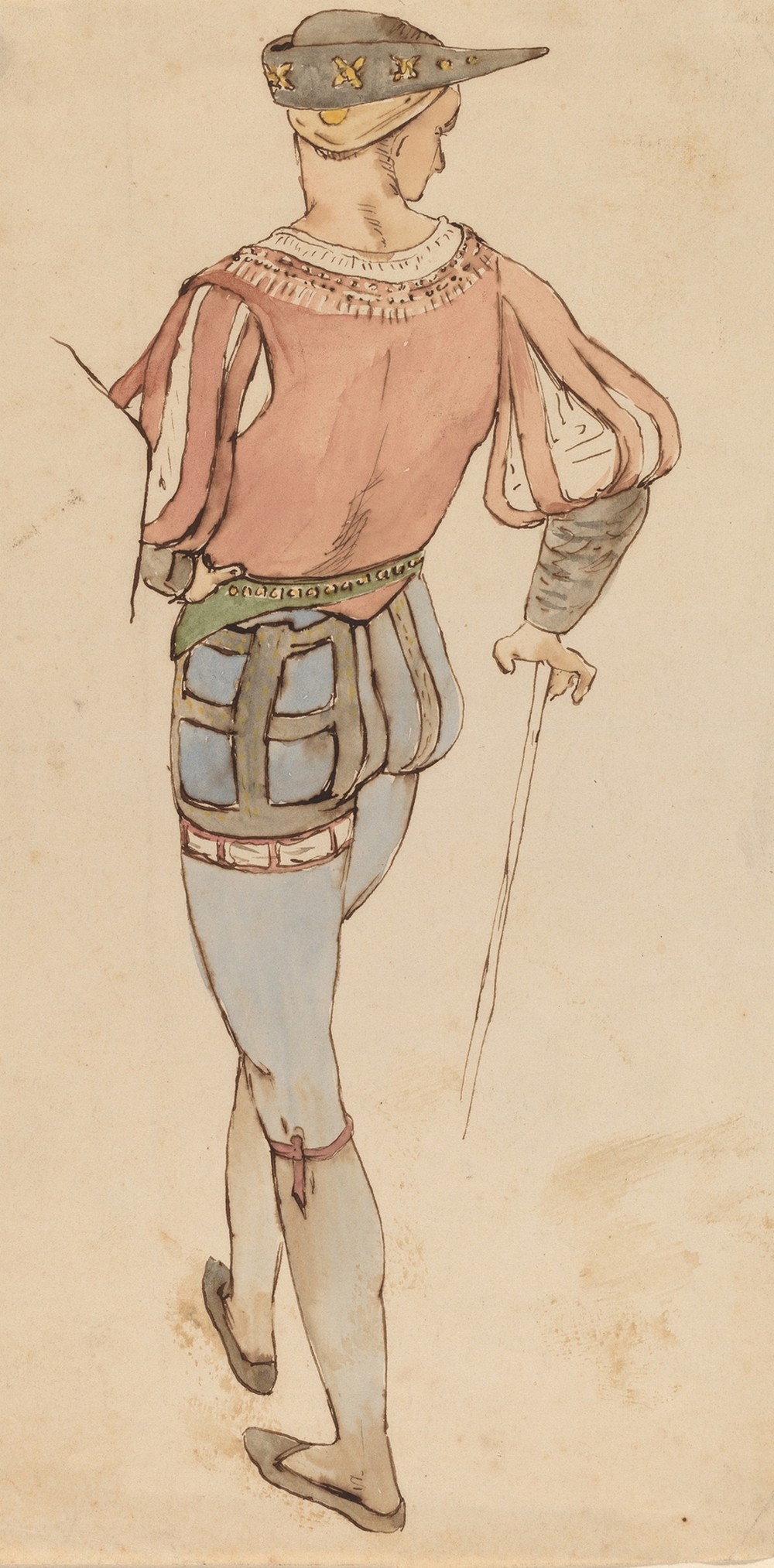 Study after Old Master (c. 1858)