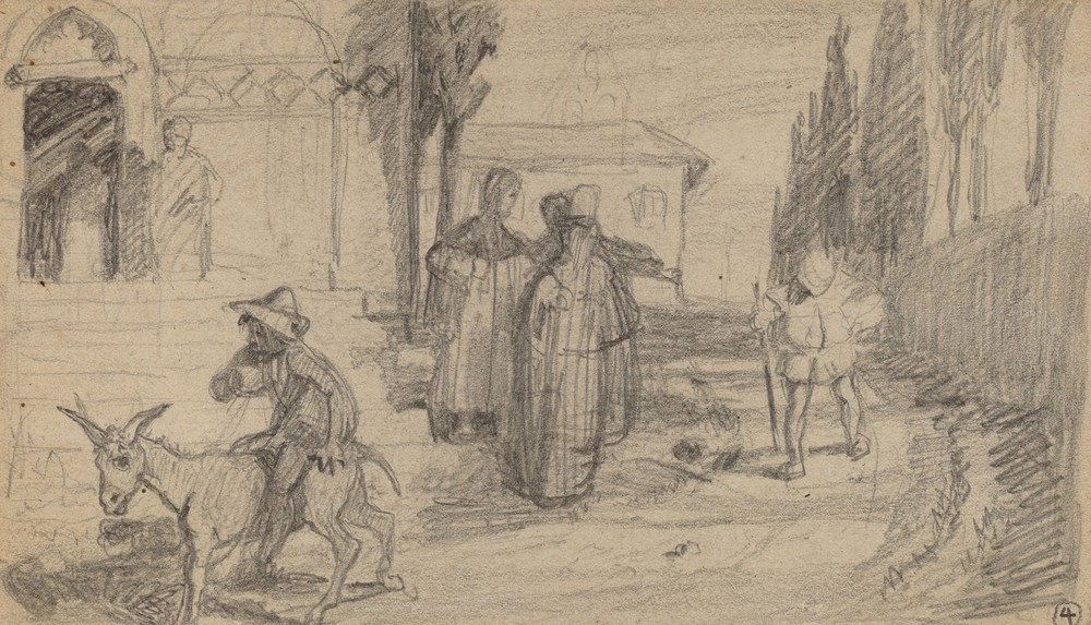 The Parable of the Miller and the Donkey (c. 1859)