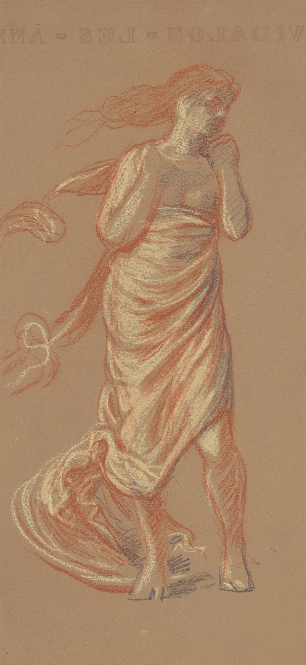 Study for ‘Greek Girls Bathing’ (recto) (c. 1872)