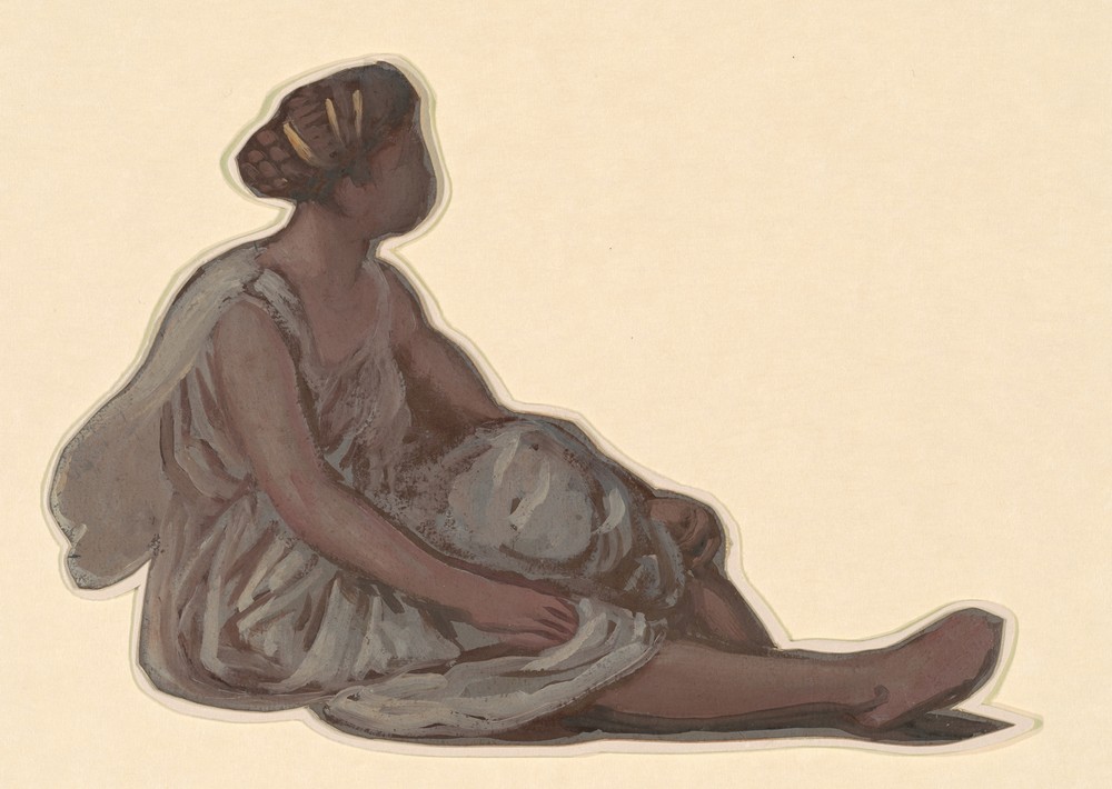 Study for ‘Greek Girls Bathing’ IX (c. 1872)