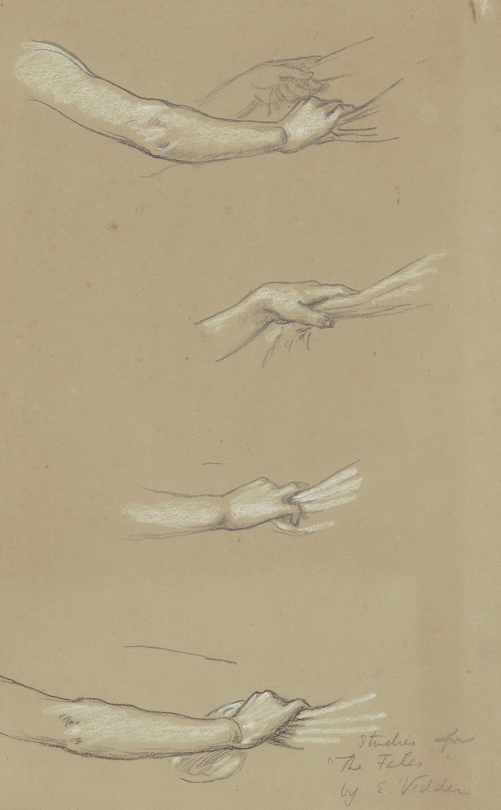 Study for ‘The Fates Gathering in the Stars’ (c. 1884-1887)