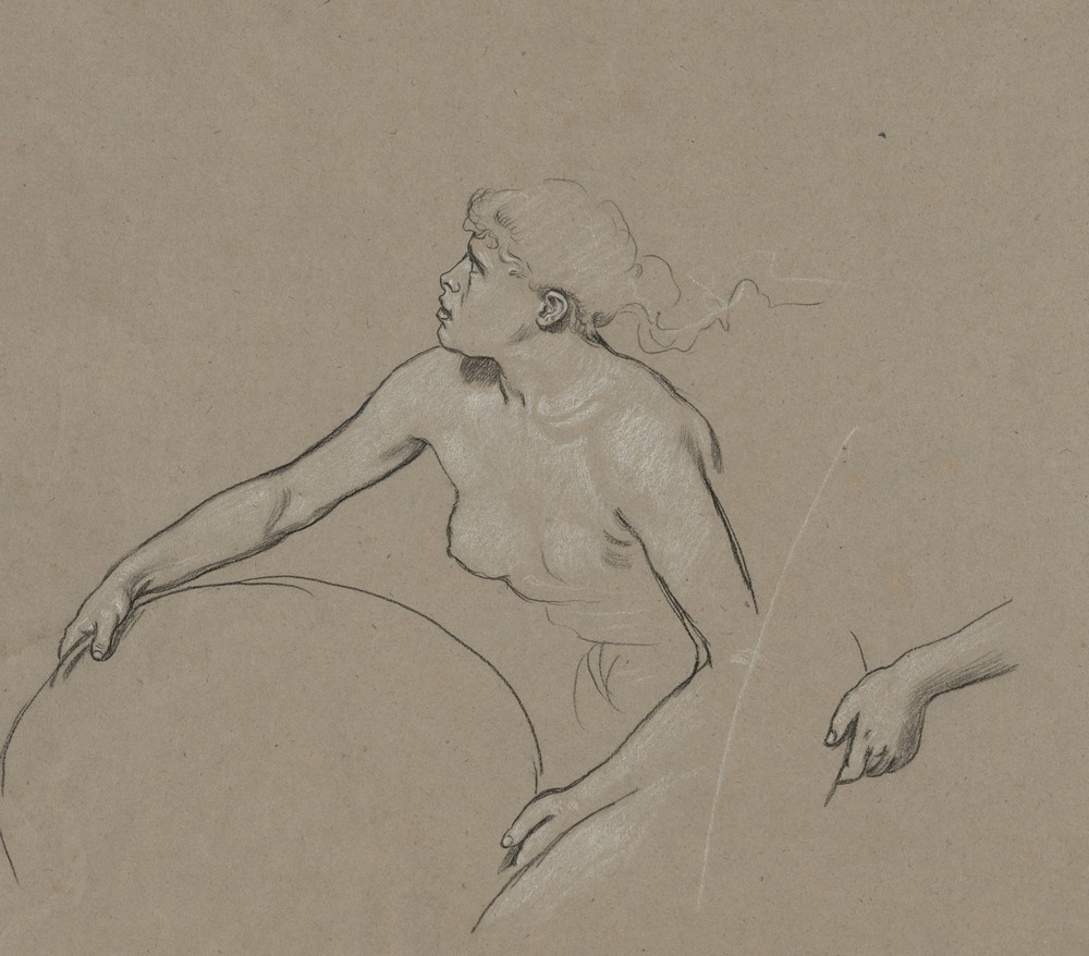 Studies for Figure of Spring