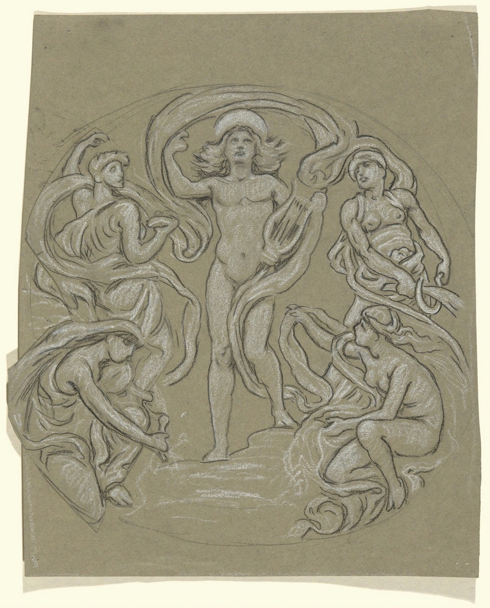 Apollo and Attendants (ca. 1893)