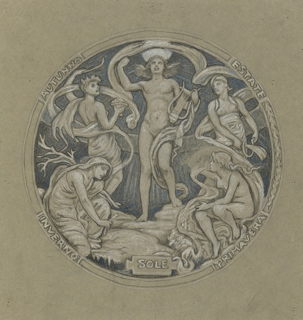 Apollo and Attendants (ca. 1893)