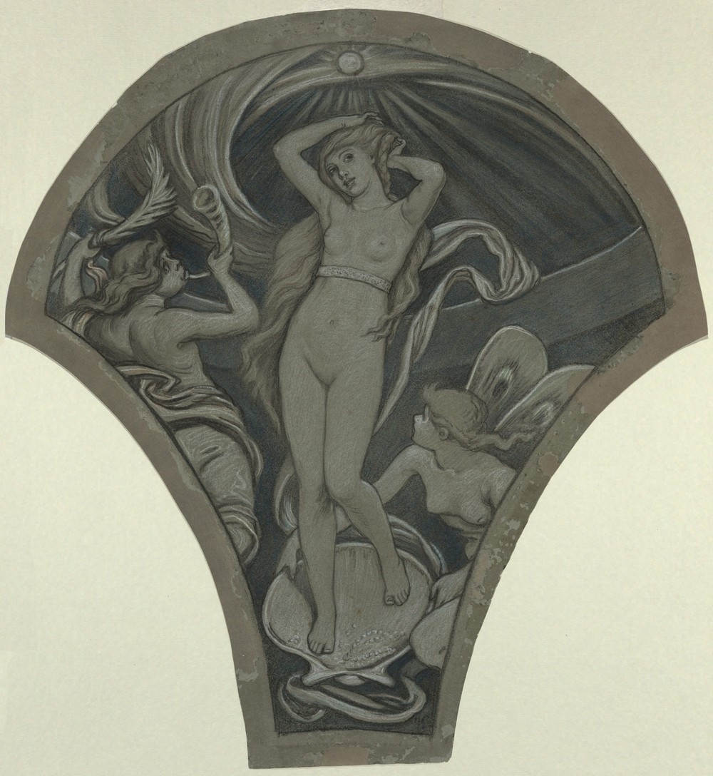 Cartoon for Venus (ca. 1893)