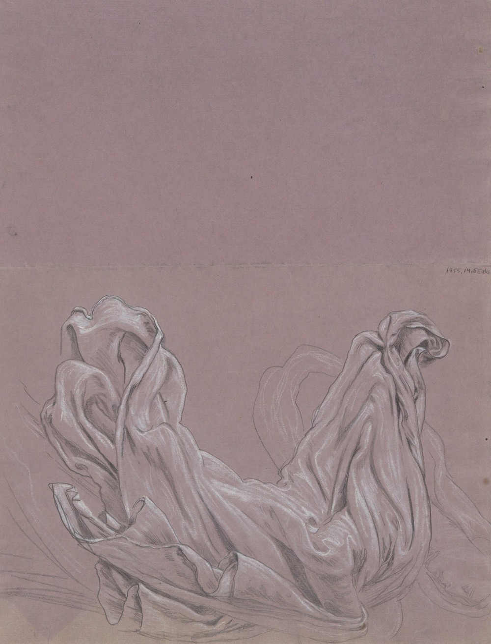 Drapery Study (mid-19th to early 20th century)