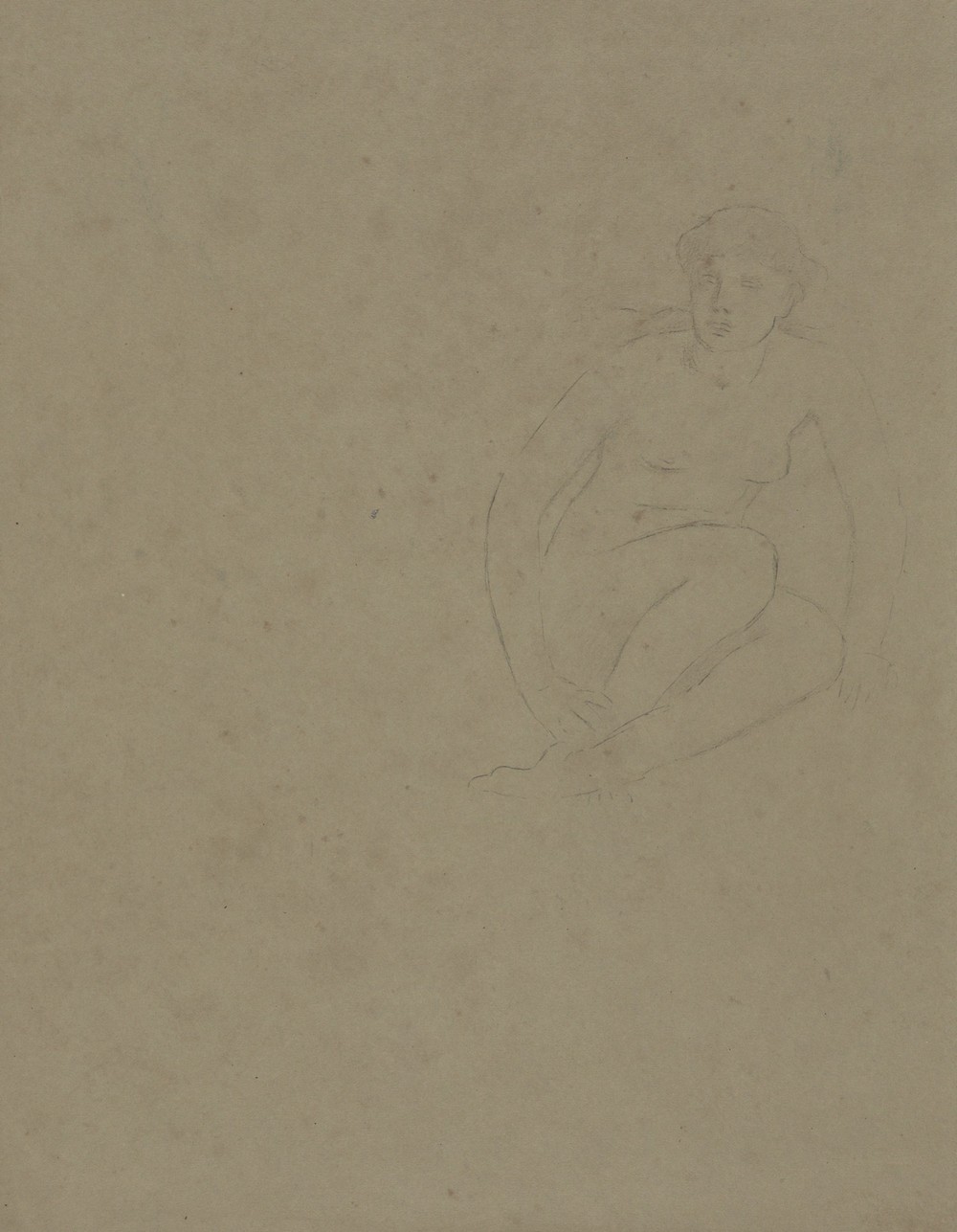 Study for Figure of Autumn (mid-19th to early 20th century)