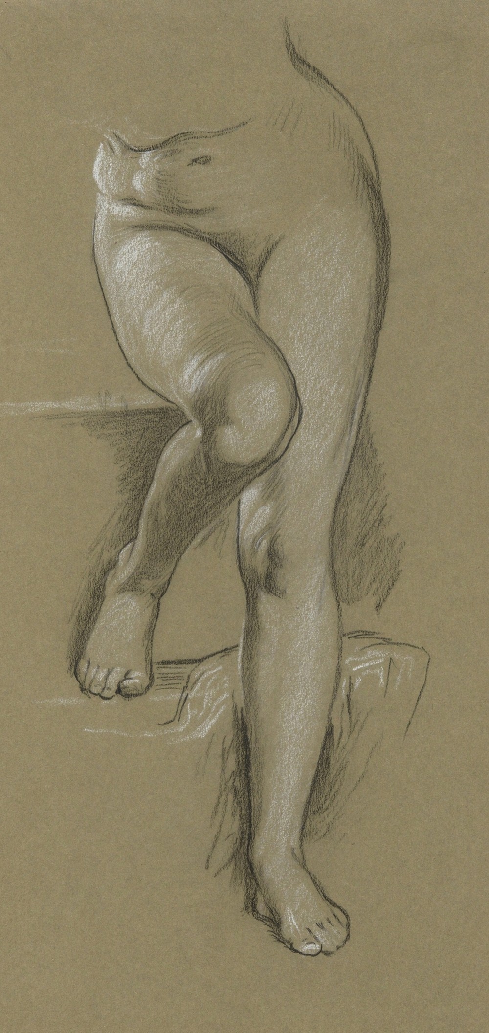 Study for Figure of Fortune. Mantelpiece (ca. 1893)