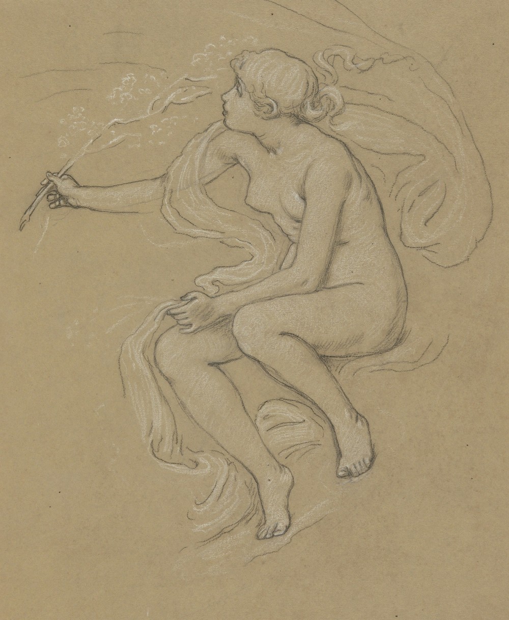 Study for Figure of Spring (ca. 1893)