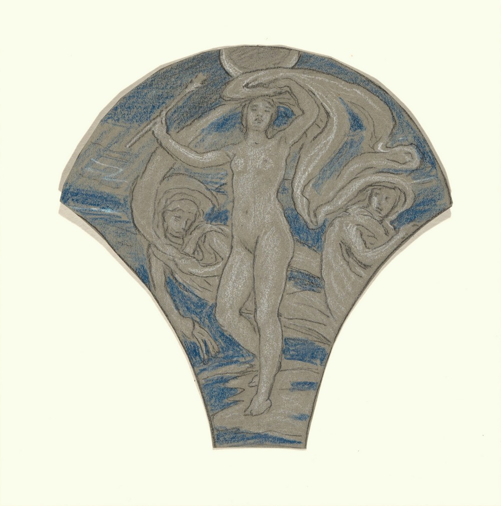 Study for Luna and Attendants (ca. 1893)