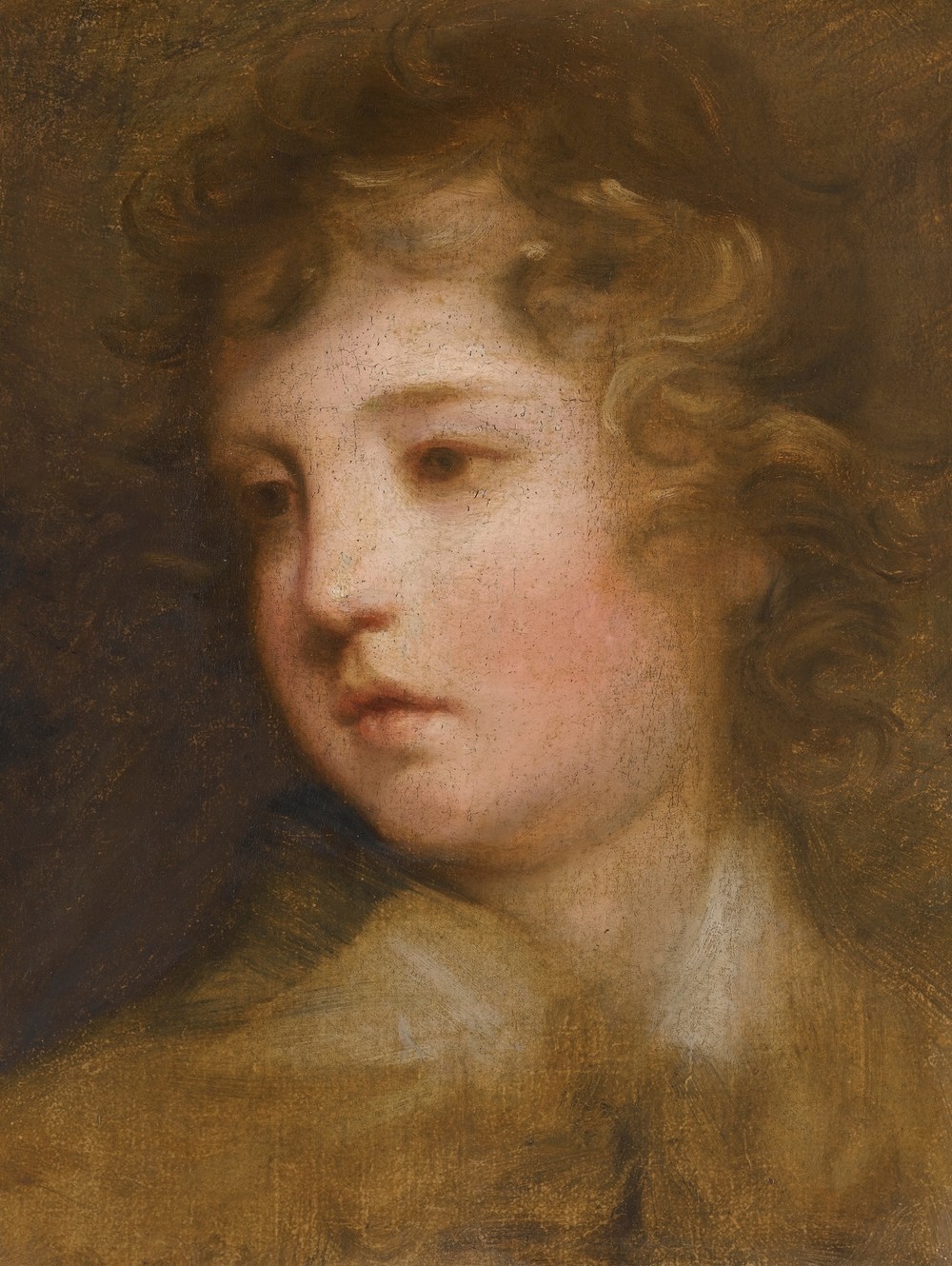 Study For The Portrait Of Lord George Seymour Conway