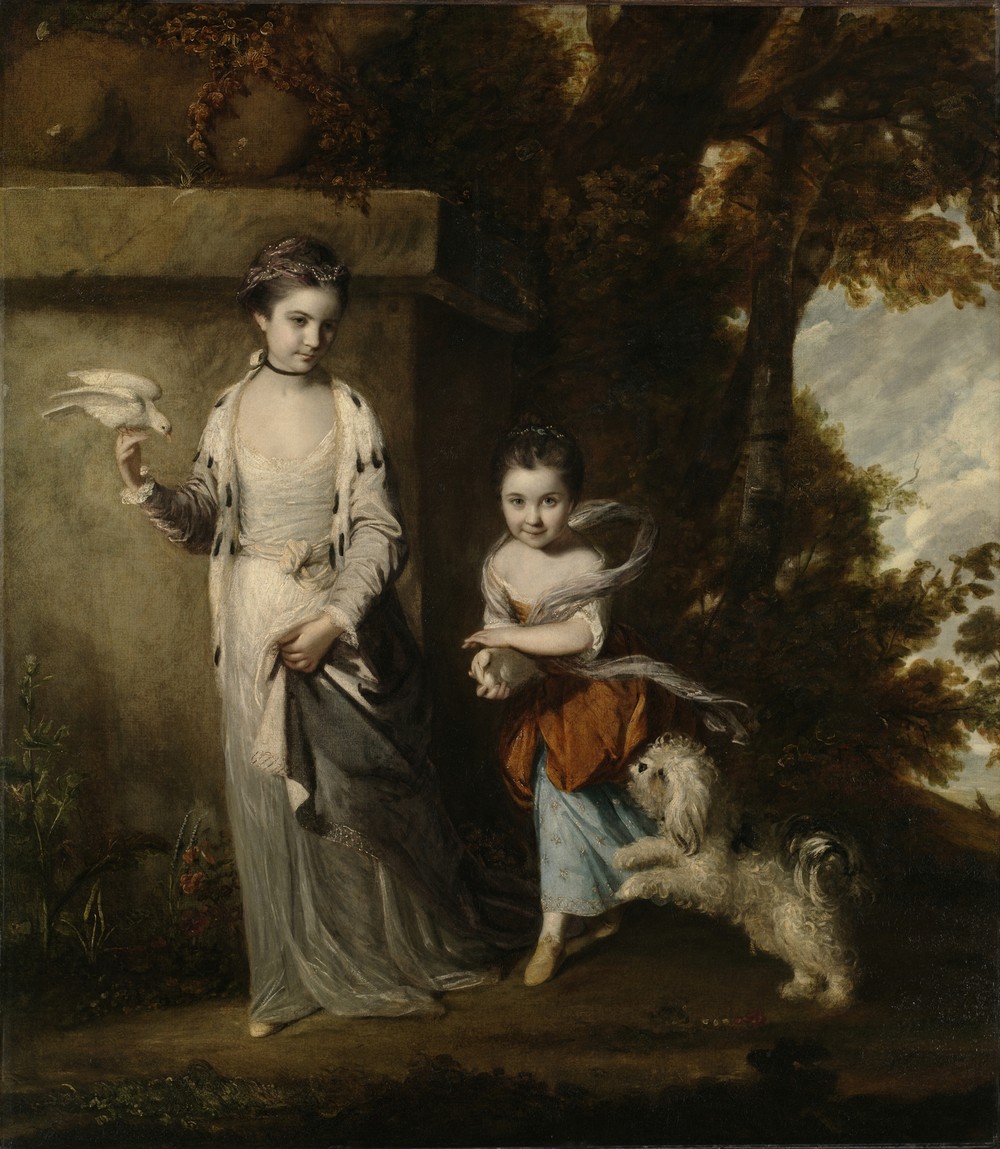 Portrait of the Ladies Amabel and Mary Jemima Yorke (c. 1761)