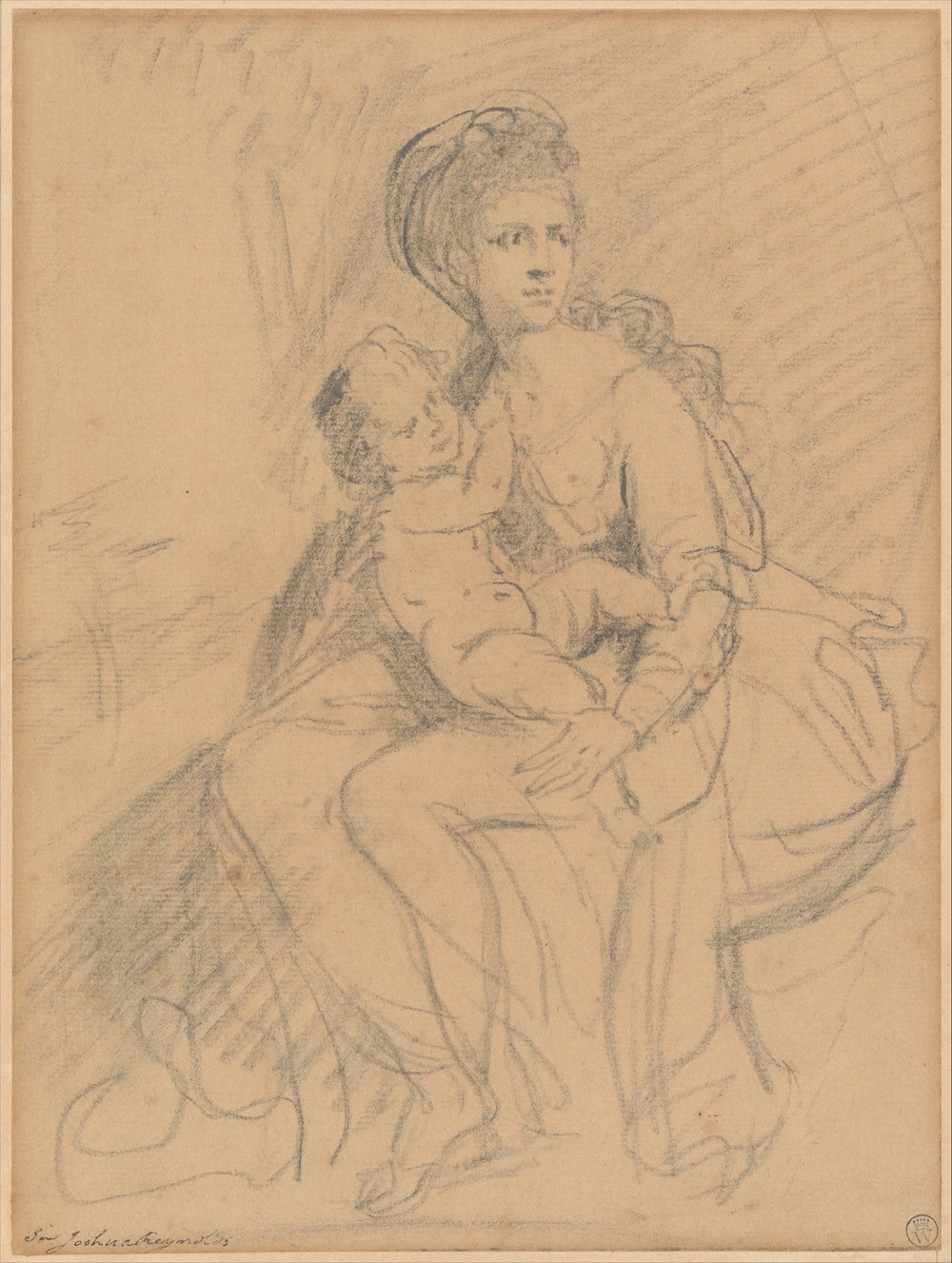 Study of a Woman and Child (1745–92)