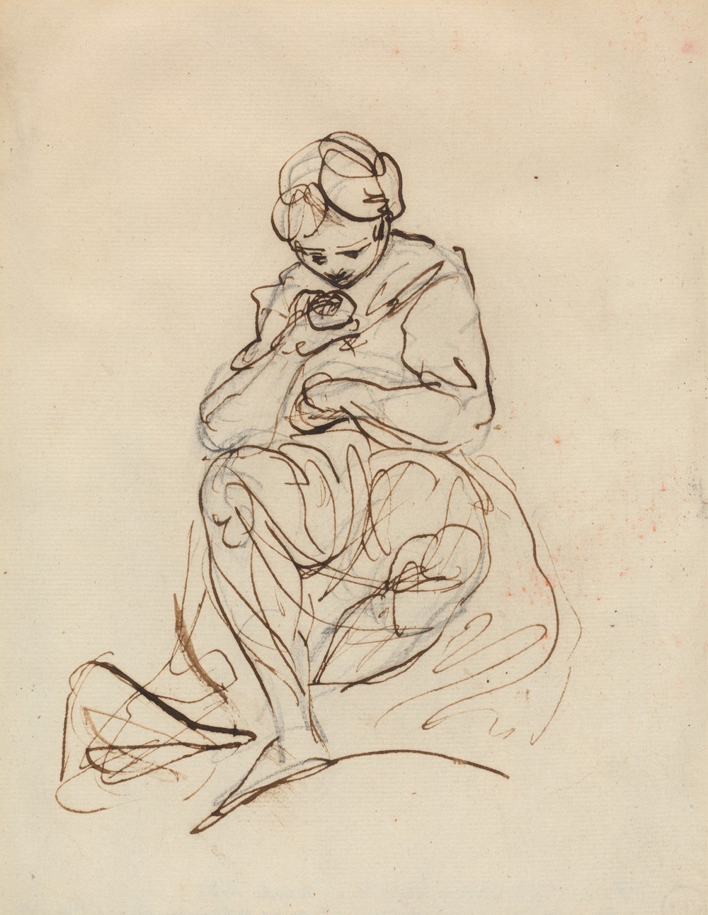 Study of a Seated Woman