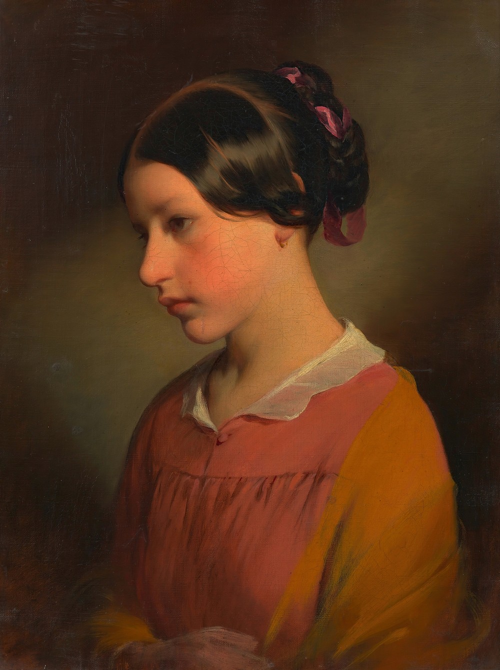 Ludmilla Amerling (Tochter des Künstlers) als Kind