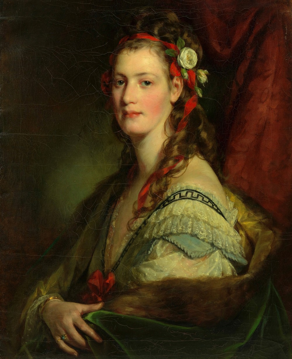 Marie Paterno, geb. Nemetschke, später Amerling, bzw. Hoyos (4. Frau des Künstlers)