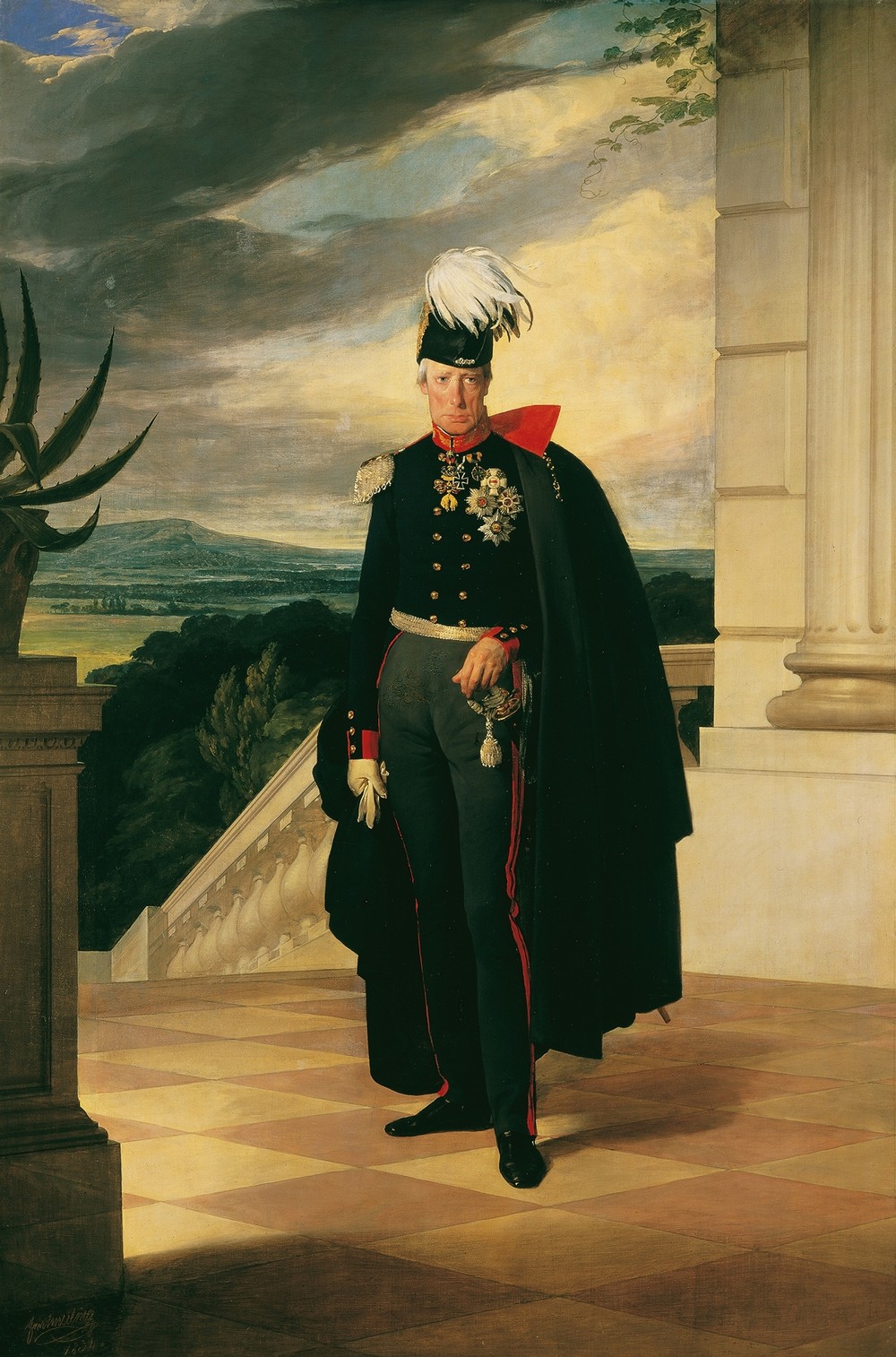 Kaiser Franz I. von Österreich in preußischer Generalsuniform