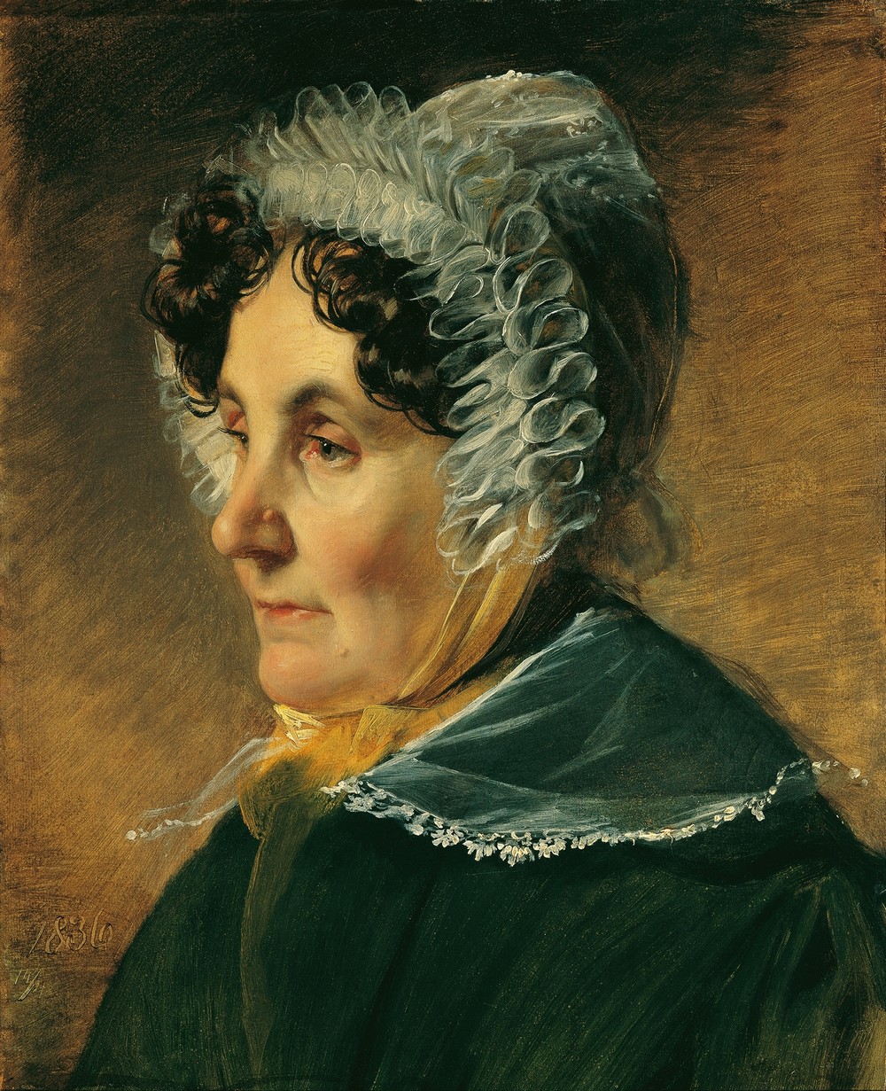 Theresia Amerling, Mutter des Künstlers
