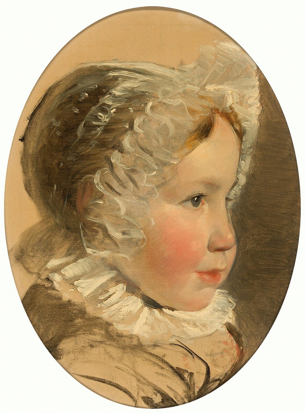 Portrait of a young girl
