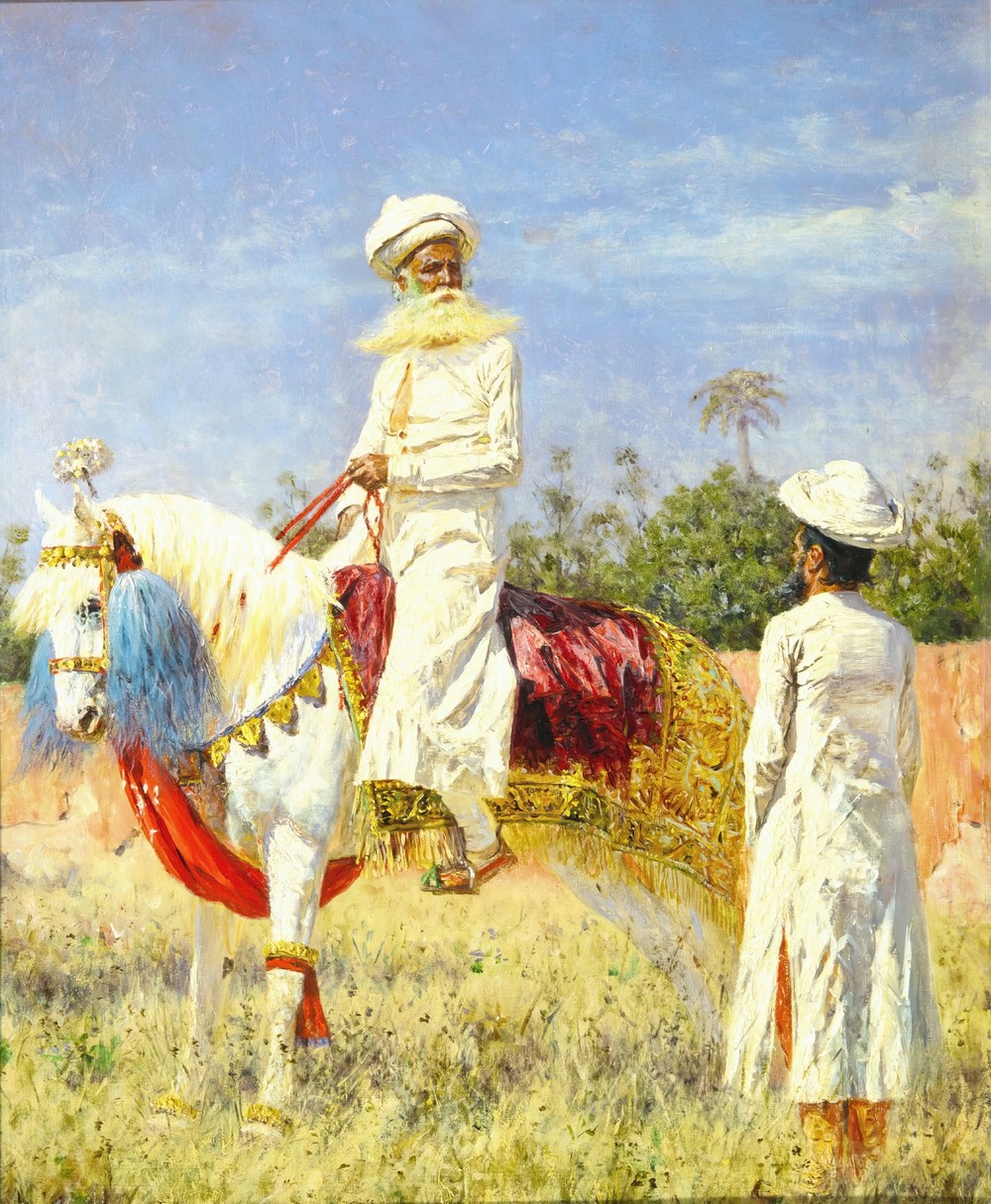 Rider in Jaipur (ca 1880)