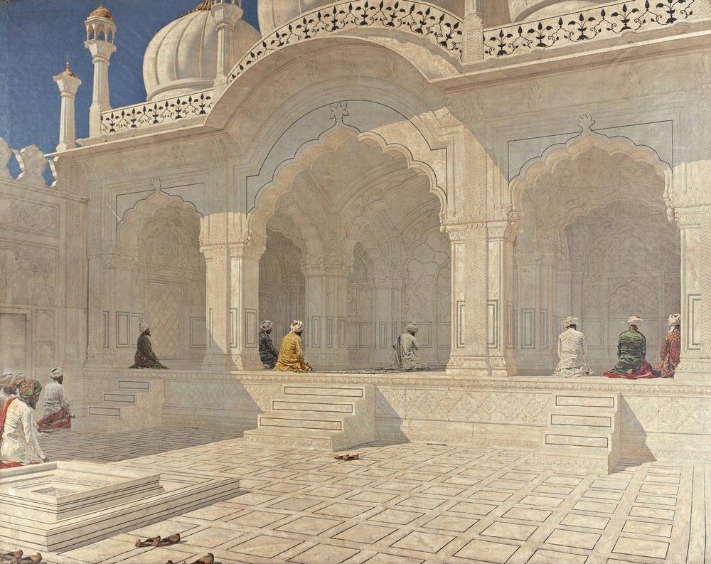 Pearl Mosque At Delhi (1876-79)