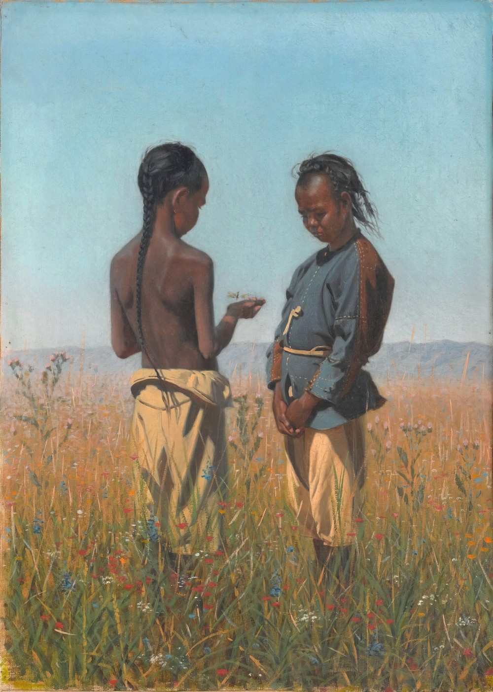 Children of the Solon tribe (between 1869 and 1870)
