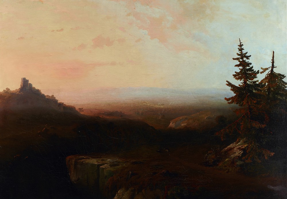 Mountain Scene (c. 1865)