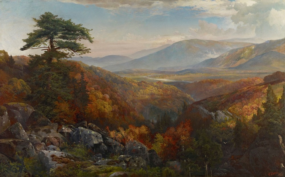 Valley of the Catawissa in Autumn (circa 1862)