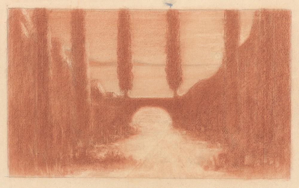 Landscape with Bridge and Cypress Trees (1911–24)