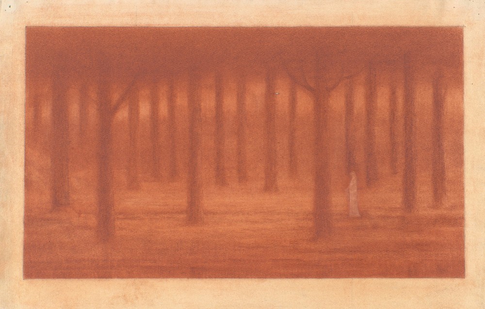 Lone Figure in a Forest (1911–24)