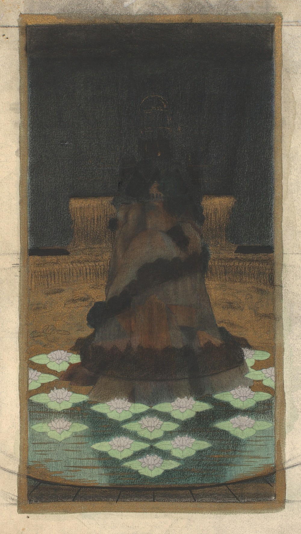 Magical Holy Mountain within a Lotus-filled Sea (1911–24)