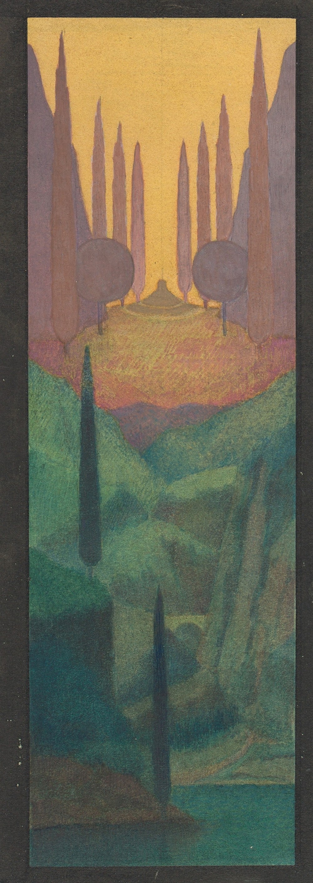 A Monument in a Mountainous Landscape (1911–24)