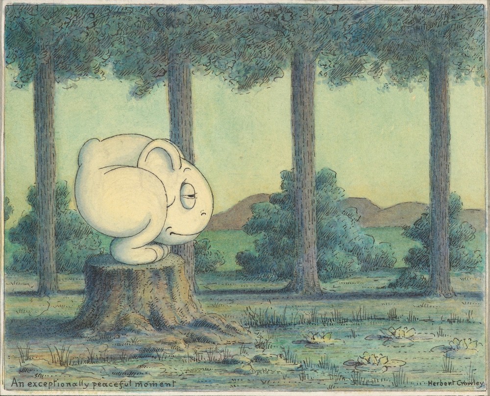 An Exceptionally Peaceful Moment (circa 1910)