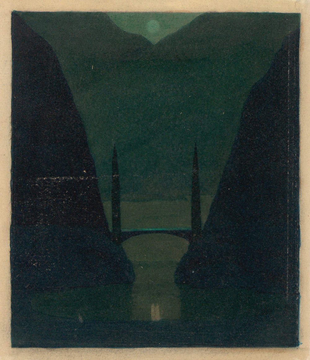 A Bridge in a Mountainous Landscape (1911–24)
