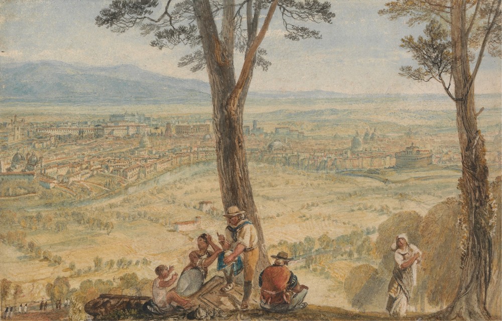 Rome from Monte Mario (ca. 1818)