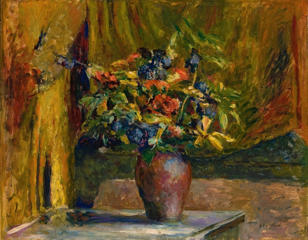 Pieds-D’alouette Et Géraniums (circa 1906)
