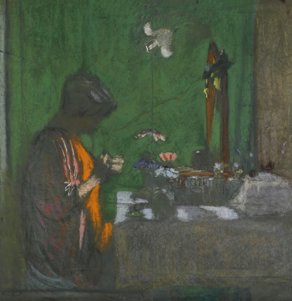 Madame Hessel À Son Cabinet De Toilette