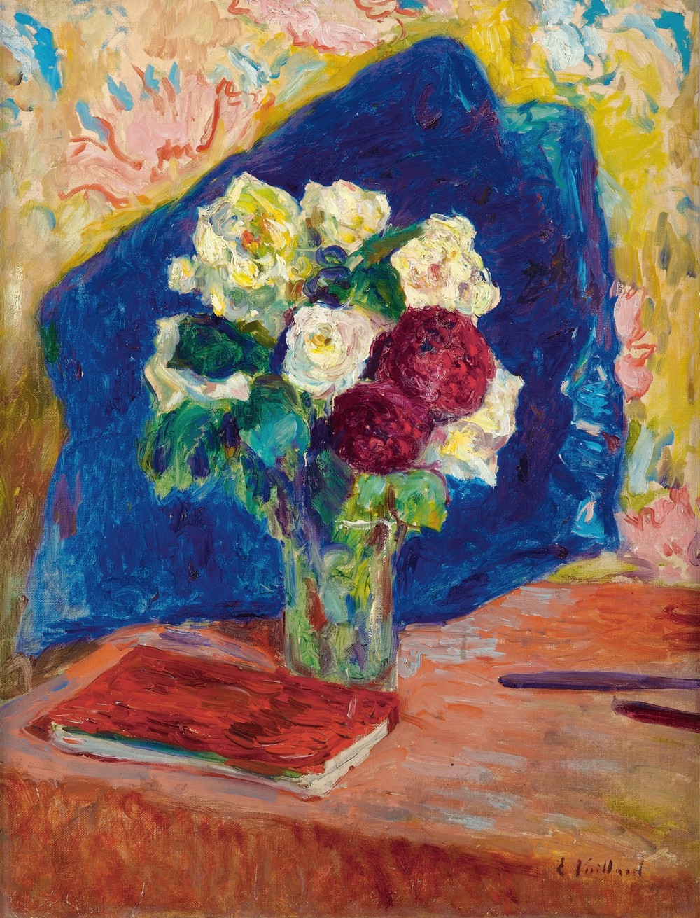 Le Bouquet Et Le Livre (circa 1910)