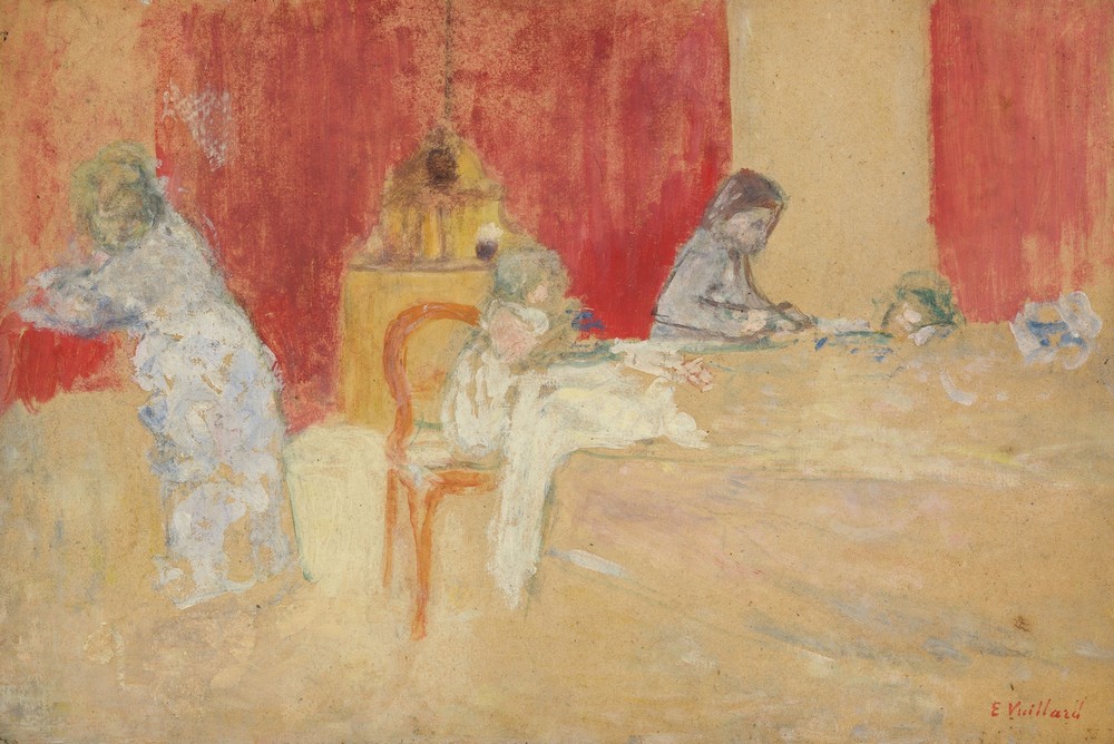 Les Enfants Roussel à table